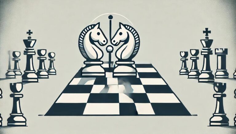 Two Knights Checkmate Chess: Achieving Victory with Coordination