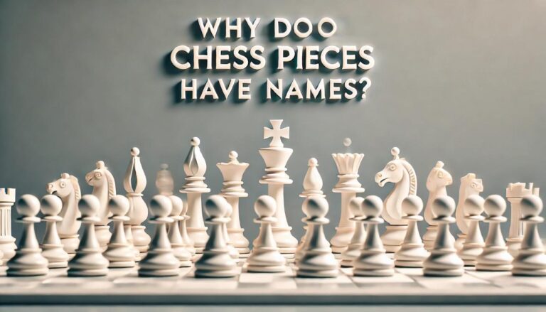 Why do Chess Pieces Have Names?